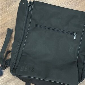 BEIS Black Travel Backpack